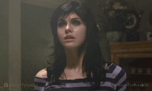 Alexandra Daddario Horror Find Share On Giphy