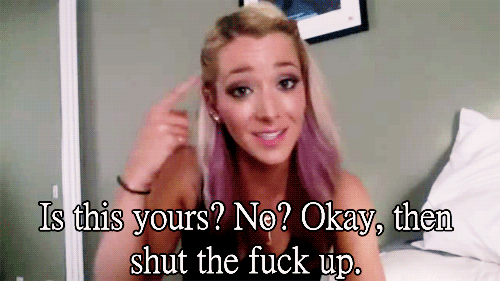 jenna marbles so true jenna marbles quotes be true animated  gif