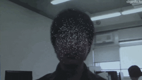 ... tech japan technology avatar webcam facial recognition animated GIF