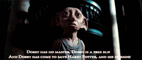 Dobby GIF - Find & Share on GIPHY