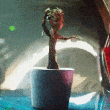dancing groot animated GIF