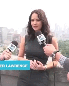 Jennifer Lawrence Microphone GIF - Find & Share on GIPHY