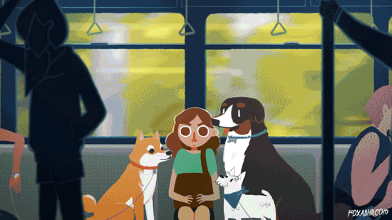 Animation Dogs animated GIF