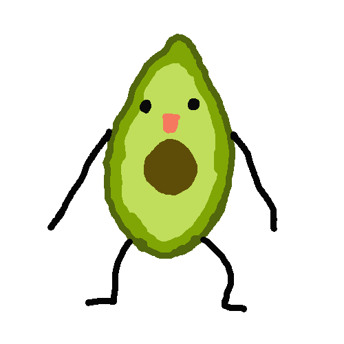 avocado gif