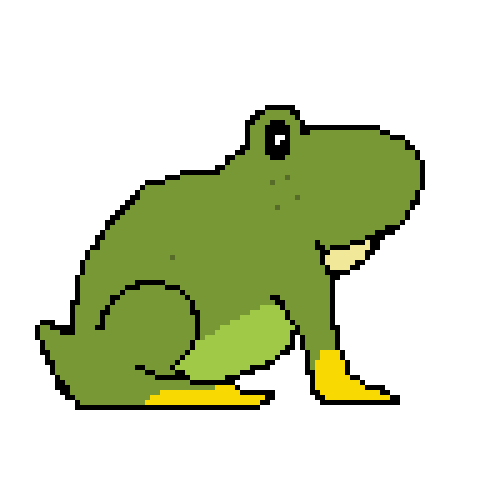 Pixel Frog Sticker For IOS Android GIPHY