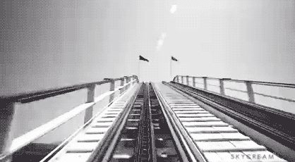 transportation roller coaster animated GIF