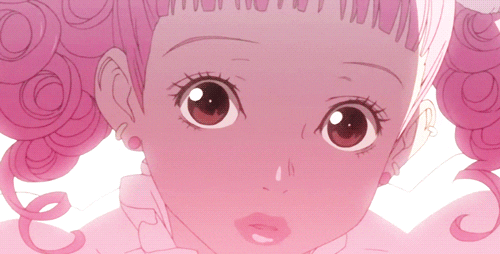 pink hair animated GIF 