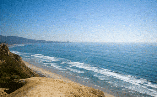 california 5k san diego la jolla black's beach animated GIF