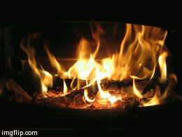 burning oven