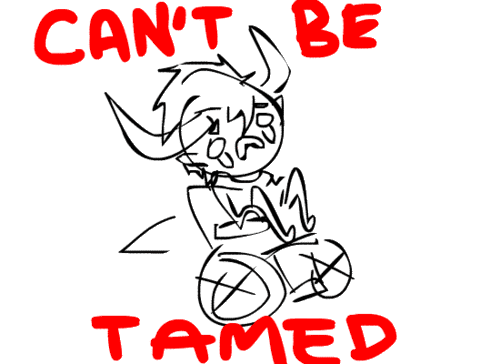 cant be tamed crying gif