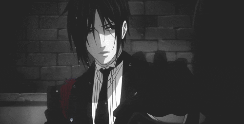 black and white animated gif