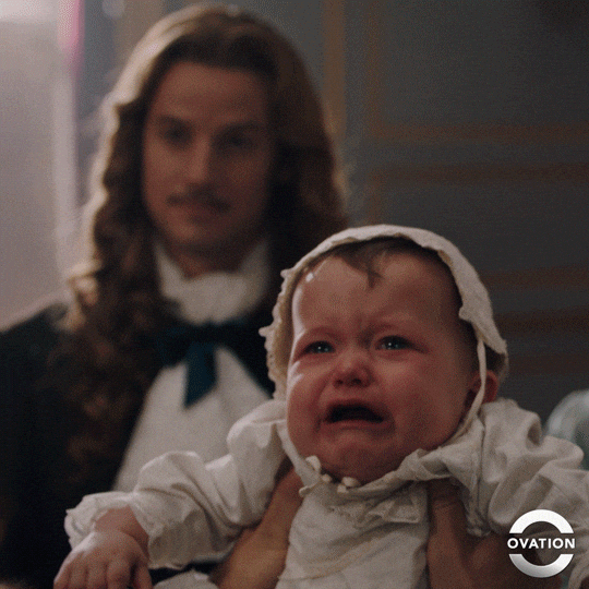 George Blagden Parenting GIF by Ovation TV - Find & Share on GIPHY