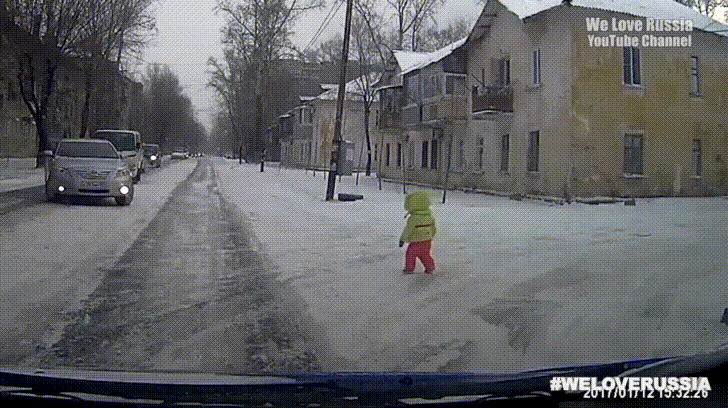 baby road gif - find & share on giphy