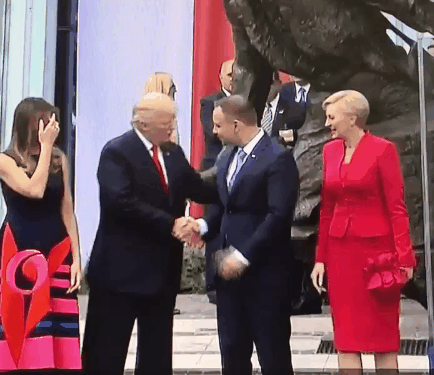 Left Hanging Donald Trump GIF - Find & Share on GIPHY