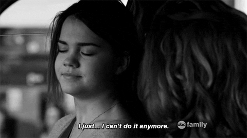 tv show black and white s the fosters animated GIF