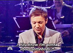 jeremy renner what   goddamn babe animated  gif