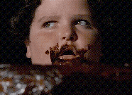 Binge eat chocolate cake.
