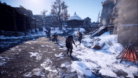 Throwing Axe Fury Assassin's Creed Valhalla