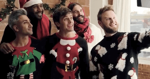 Queer Eye A Legendary Christmas GIF by NBC - Find & Share on GIPHY