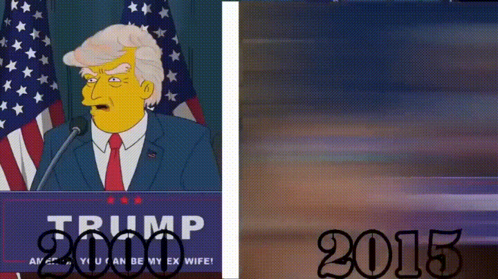 Trump Simpsons GIF - Find & Share on GIPHY