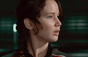 Jennifer Lawrence The Hunger Games animated GIF