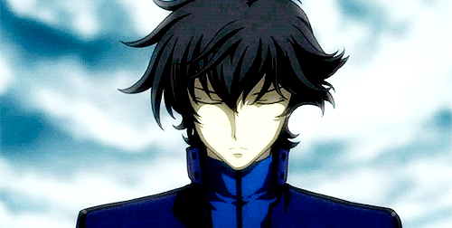 this gif has everything: anime, gundam, gundam 00, setsuna!