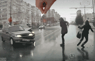 car crash animated GIF 