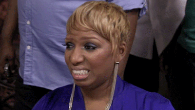 this gif has everything: awkward, um, nene, fatty!