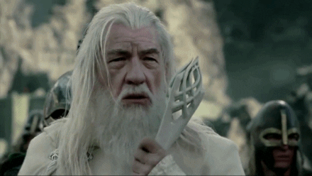 the lord of the rings gandalf lord of the rings animated GIF