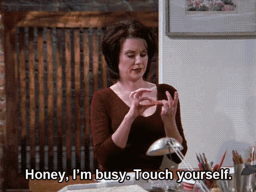 this gif has everything: funny, tv, humor, dating!