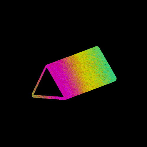 loop dope geometry triangle visual animated GIF