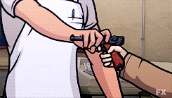 archer animated GIF