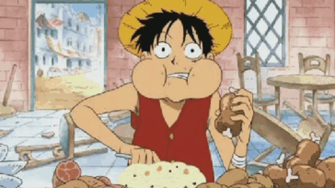 Luffy Eating GIFs on Giphy