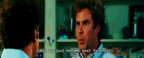 best friends animated GIF