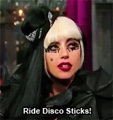 this gif has everything: reaction, sex, lady gaga, dick!