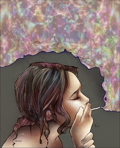 trippy animated GIF