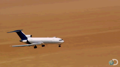 ... landing safety learning planes plane crash breath taking animated GIF