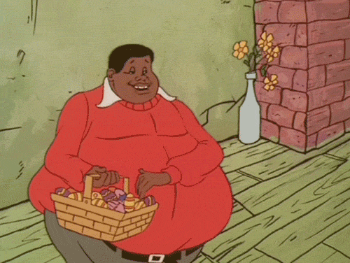 ... easter eggs fat albert the fat albert easter special animated GIF