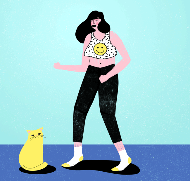 happy dance gif by abbey lossing