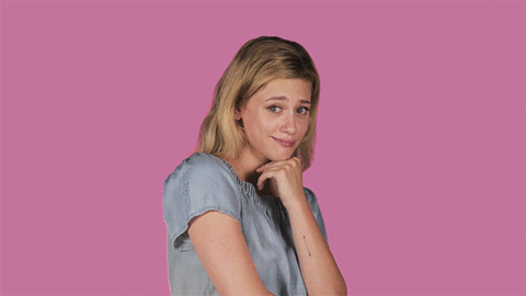 shorten feeling good flirting gif by lili reinhart dimensions: