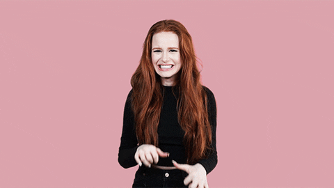 Ouch Cringe GIF by Madelaine Petsch - Find & Share on GIPHY