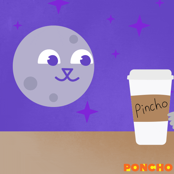 Astrology Starbucks GIF by Poncho - Find & Share on GIPHY