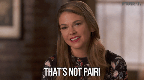 Unfair Sutton Foster GIF by YoungerTV - Find & Share on GIPHY