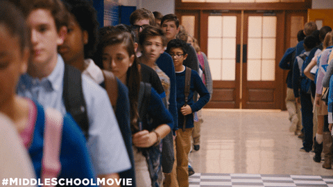Griffin Gluck Waiting GIF by Middle School Movie - Find & Share on GIPHY
