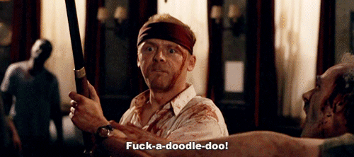 shaun of the dead animated GIF 