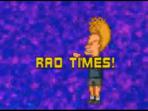 Rad Beavis And Butthead GIF - Find & Share on GIPHY