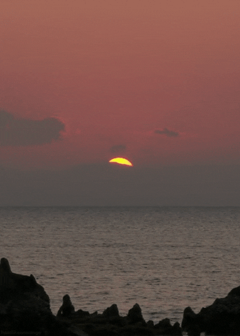 sunset animated GIF