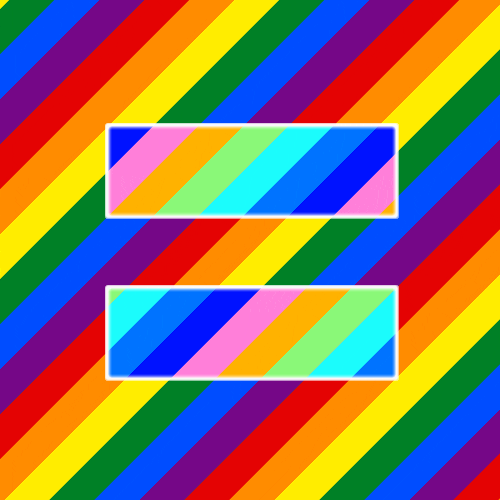rainbow equality epilepsy marriage equality equal rights animated GIF