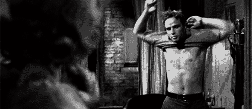 this gif has everything: classic film, classic hollywood, marlon