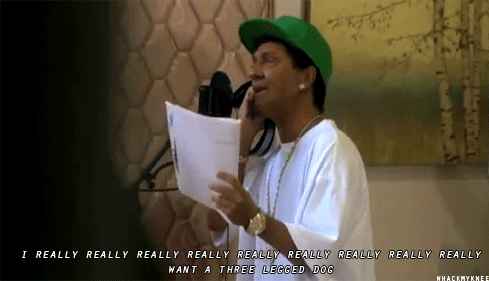 this gif has everything: chris lilley, angry boys, smouse!